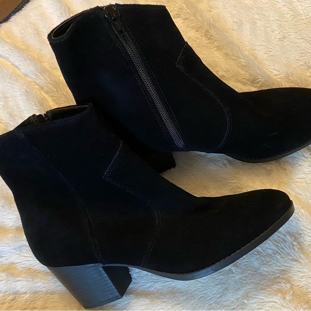 Kohl's Black Ankle Booties